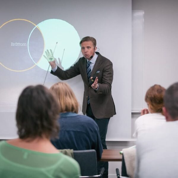 David Stiernholm föreläser